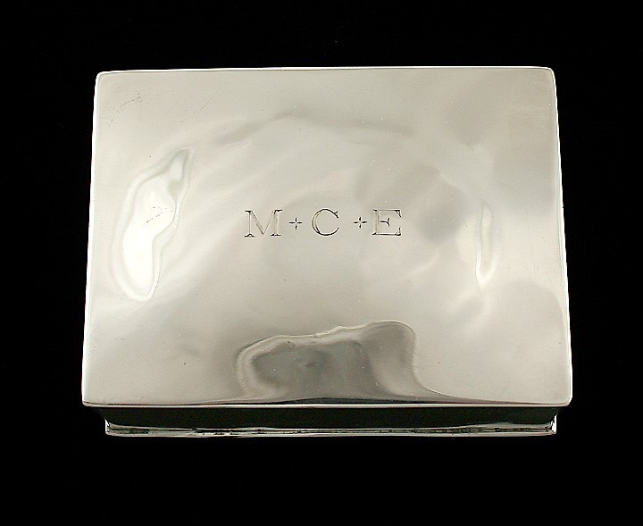 Great Quality Old 1820s Australian or Cape Silver Box