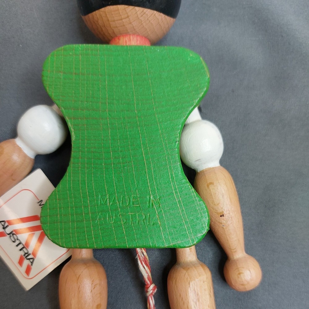 VINTAGE M. Gschnitzer Pull String Puppet