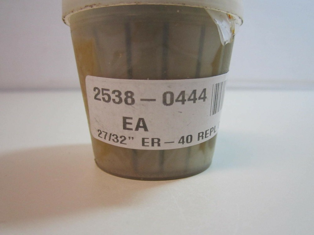 ER-40 27/32" Replacement ER Collets NEW