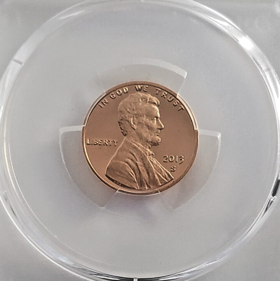 2013-S Lincoln Shield Proof Cent - PCGS PR70RD DCAM - Top Grade! 8214