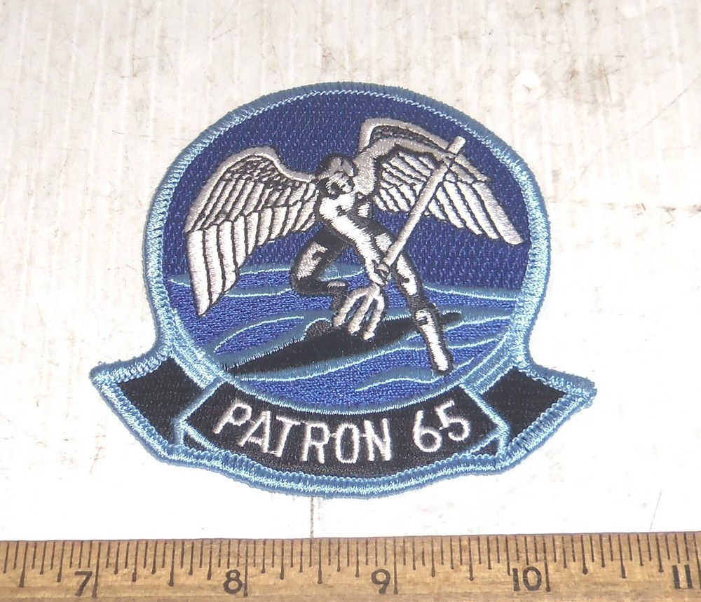 US Navy - PATRON 65 - Patrol Squadron Embroidered Patch