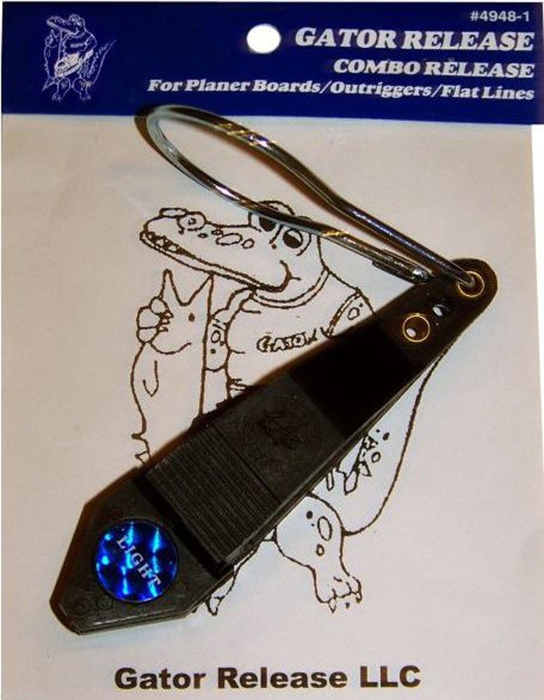 GATOR PLANER OUTRIGGER FLATLINE 4948-1 RELEASE WALLEYE