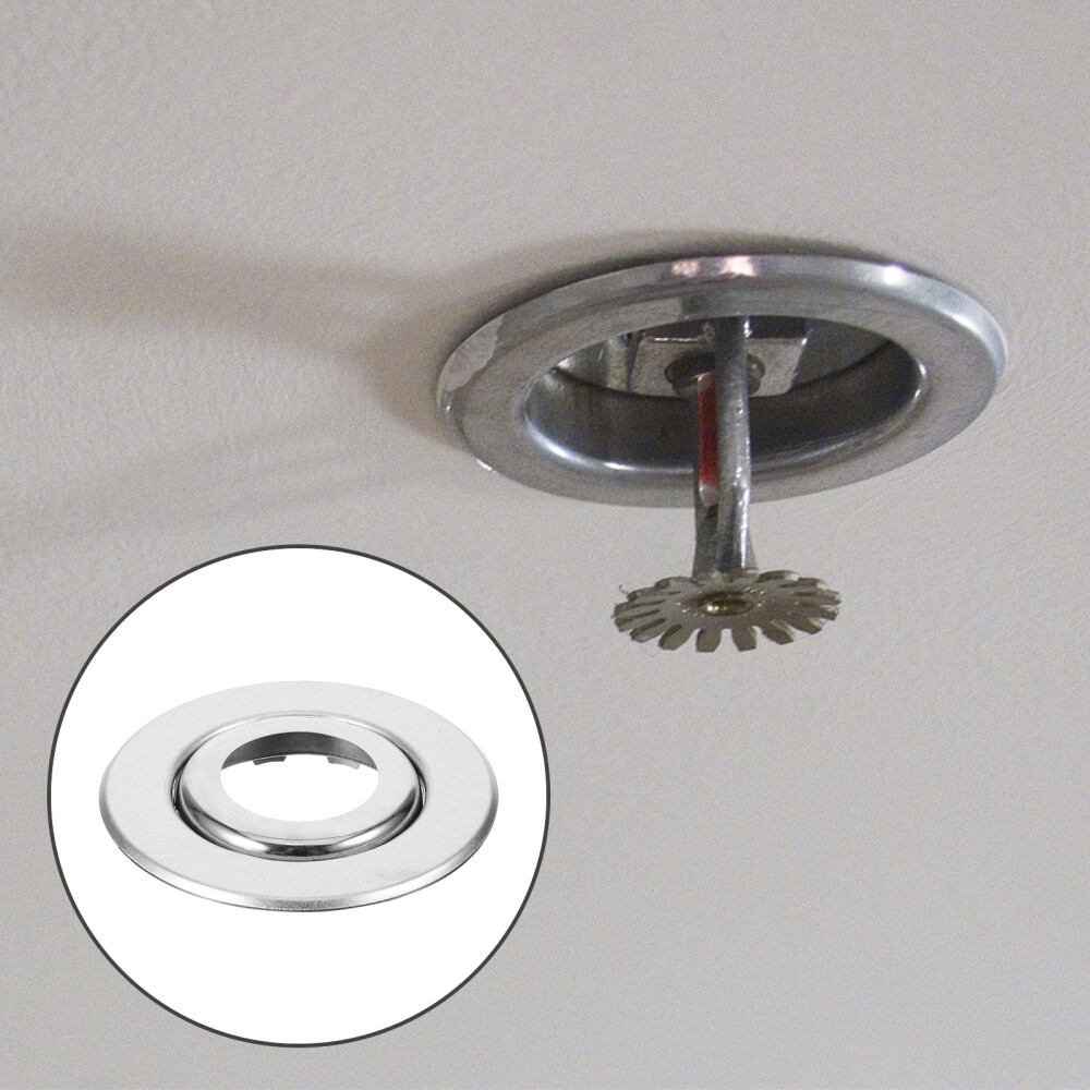 10 Pcs Stainless Plate Sprinkler Head Decorative Cover Fire Shield