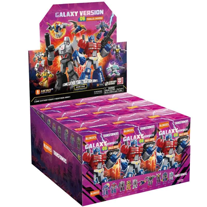 IDW Megatron Transformers Blokees Galaxy Version 6 Parallel Universe Figure