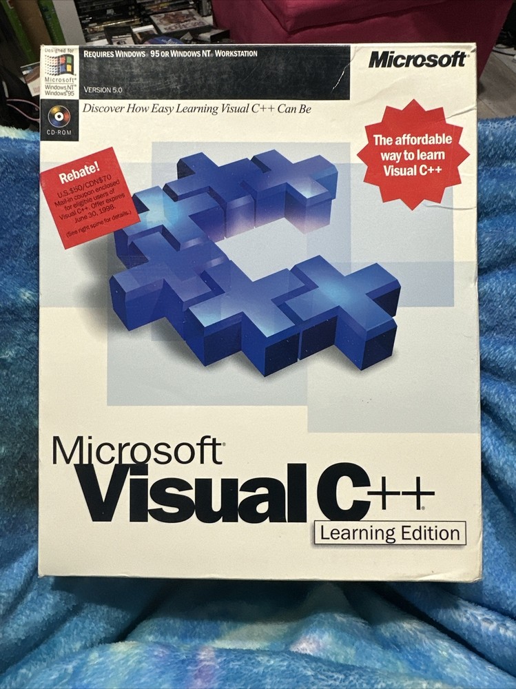 Microsoft Visual C++ 5.0 Standard Edition - With Product Key