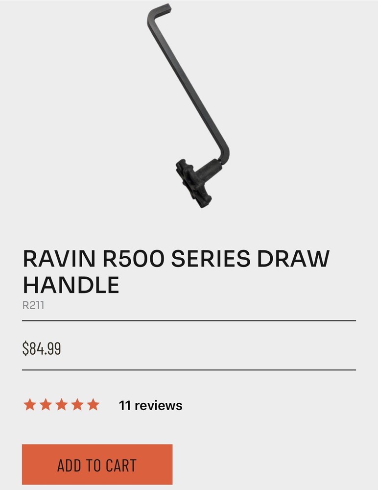 Ravin R470/R500 Crank Handle