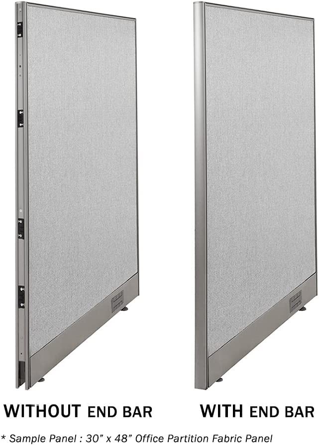 Office Partition Single Panel (30"w x 60"h) 2.5ft x 5ft