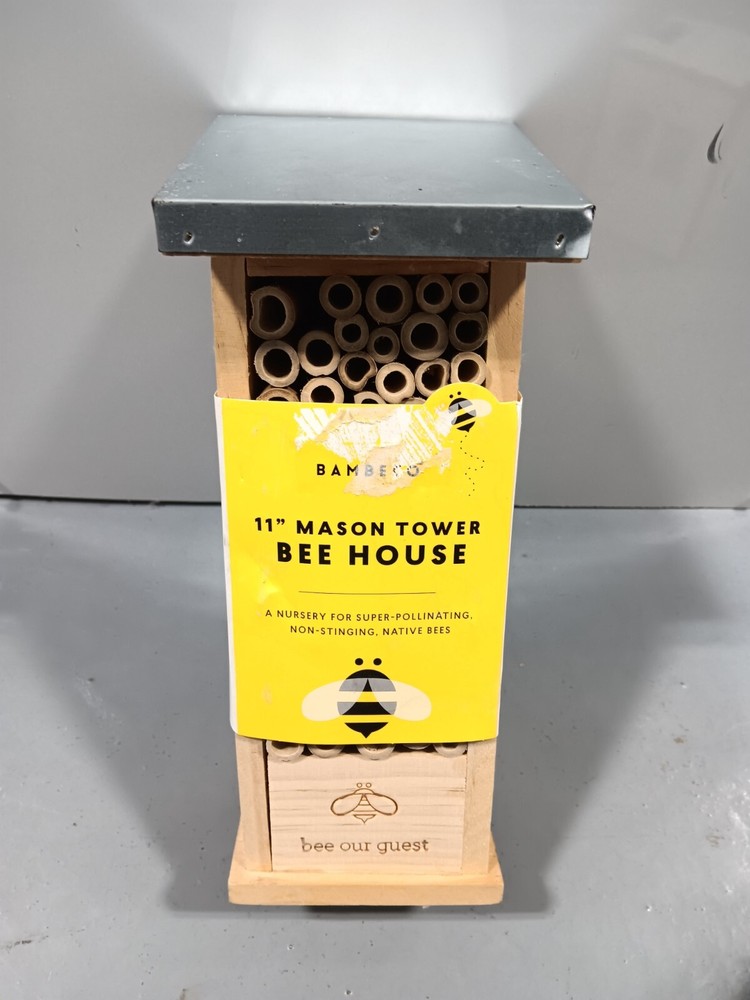 BAMBECO 11" MASON TOWER BEE HOUSE