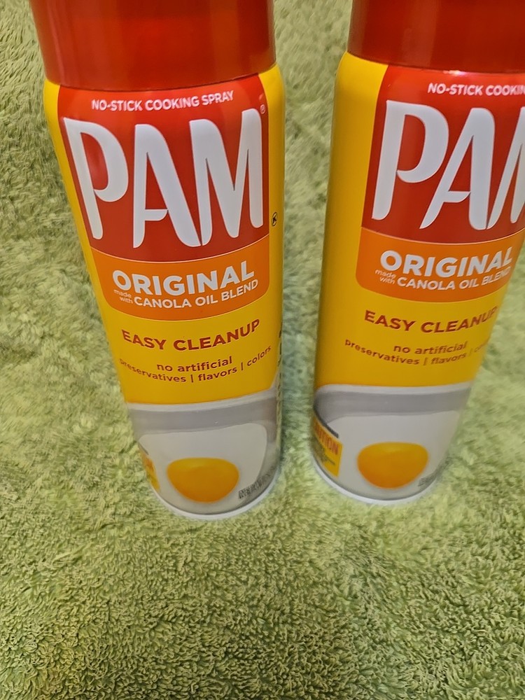 PAM Original Cooking Spray, 6 oz 2 Cans