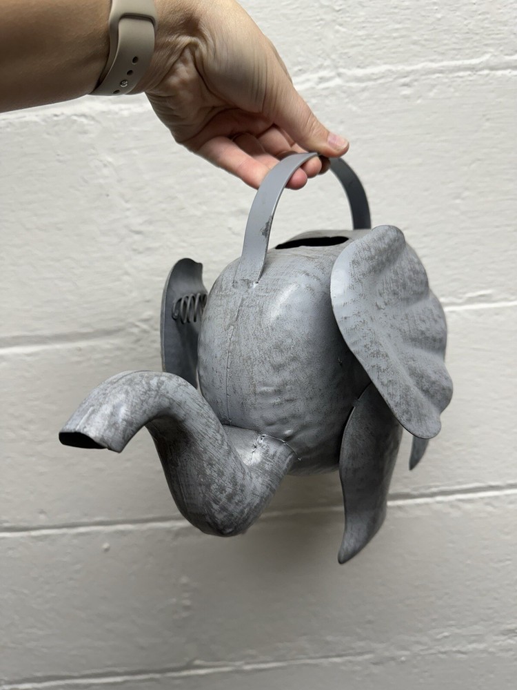 Vintage Metal Elephant Watering Can