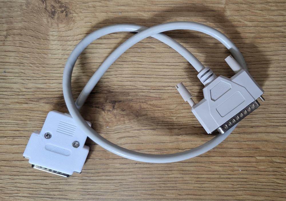 🇬🇧 Custom Apple Duo Disk Cable DB25 to DB19
