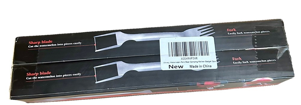 2-in-1 Watermelon Dicer Slicer Fork. New. 2 Pack READ