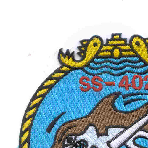 SS-402 USS Seafox Patch - Version A