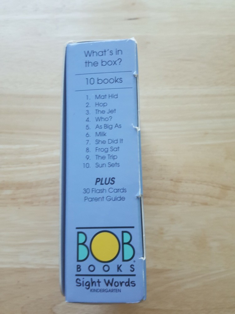 Bobs Books Kindergarten Sight Words