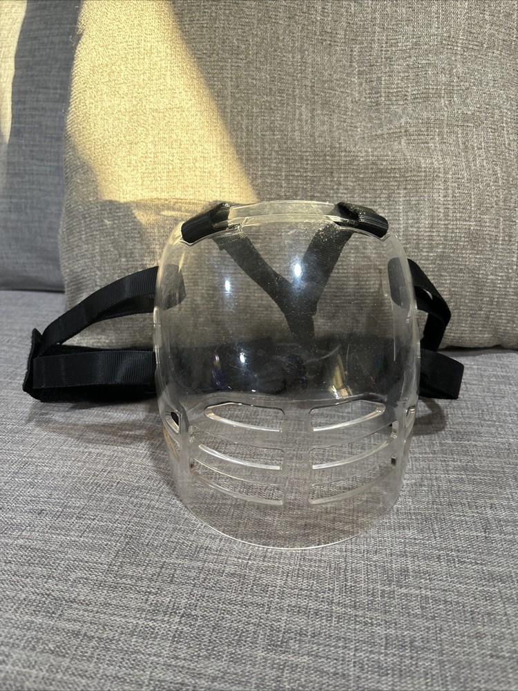 Dragon Shield Enterprises Pitted Face Shield. Taekwondo Mma Training Used