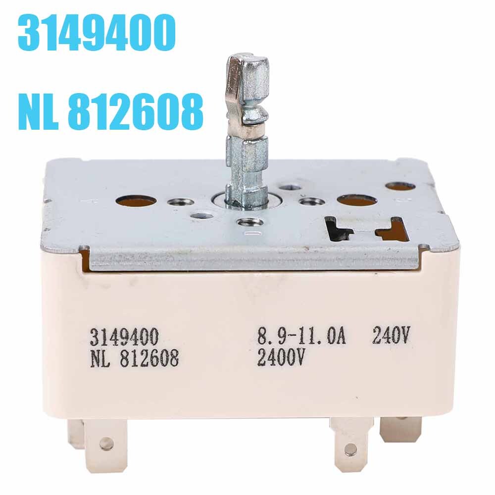 Range Infinite Switch Replaces For Whirlpool # WP3149400 WPW3149400 WP3149400VP