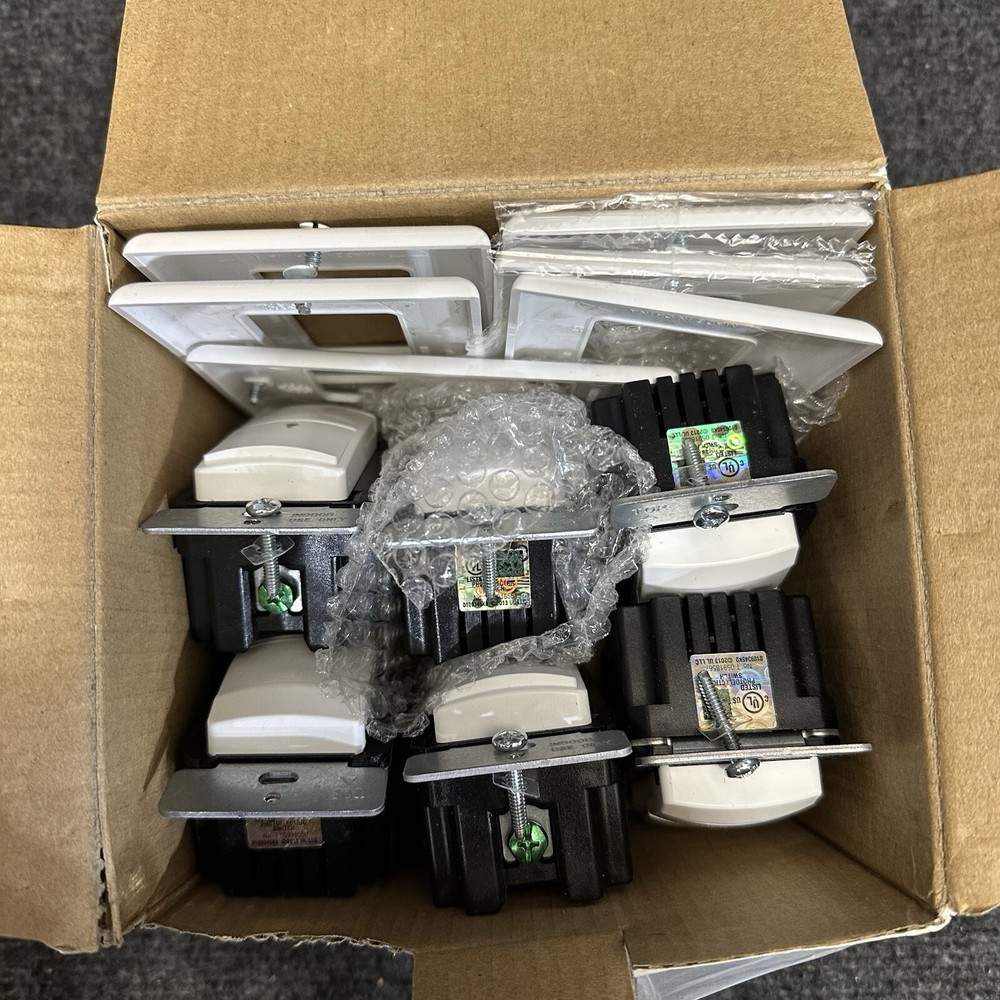 TOPGREENER 6 pack TDOS5-KM-W6P-FF Occupancy / Vacancy Motion Sensor Light Switch