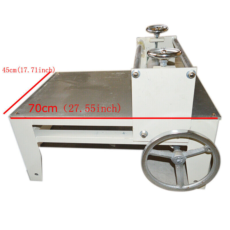 Ceramic Clay Plate Machine Slab Roller DIY Art Tools Clay Machine Adjustable S#