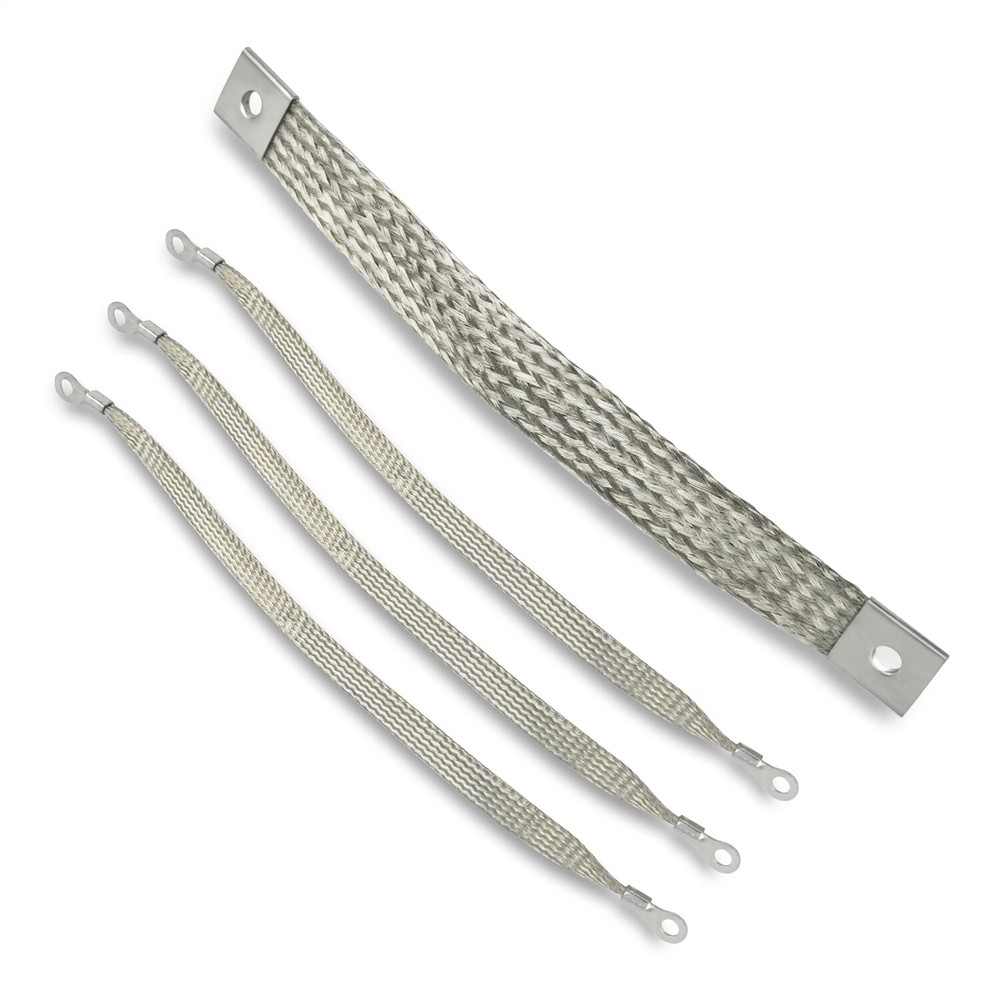 40140 Engine Braided Ground Strap Kit Set of 4