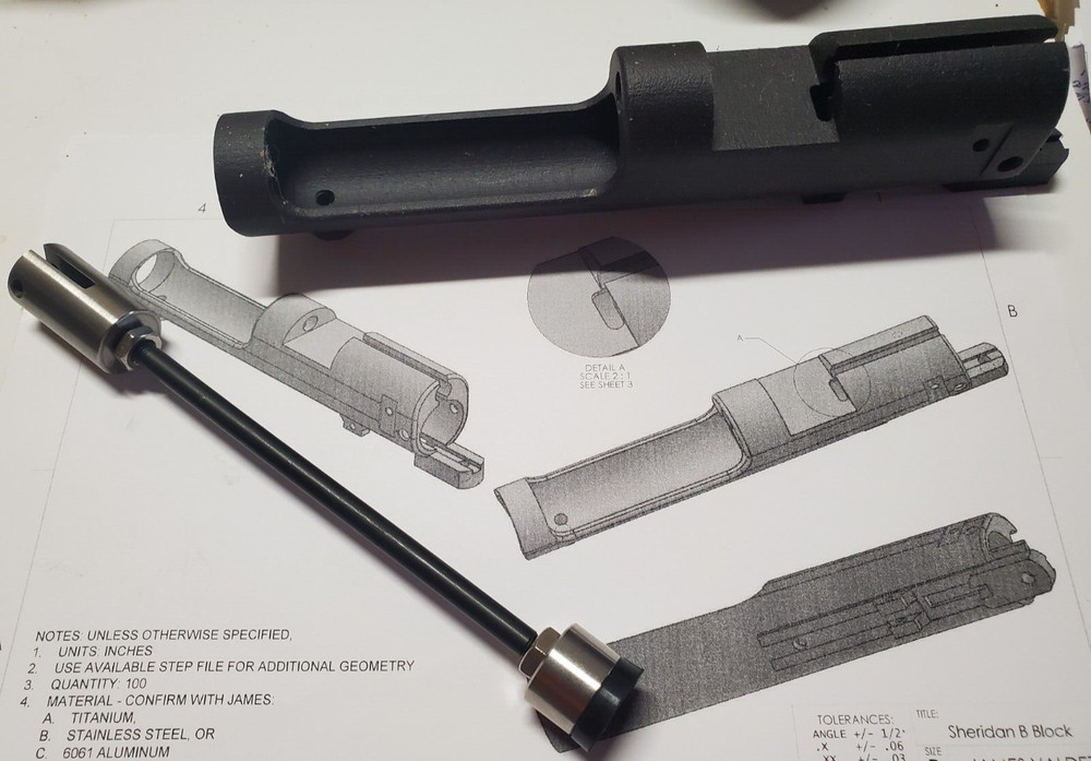Sheridan C Adjustable Pump Rod (11/64" link pin)