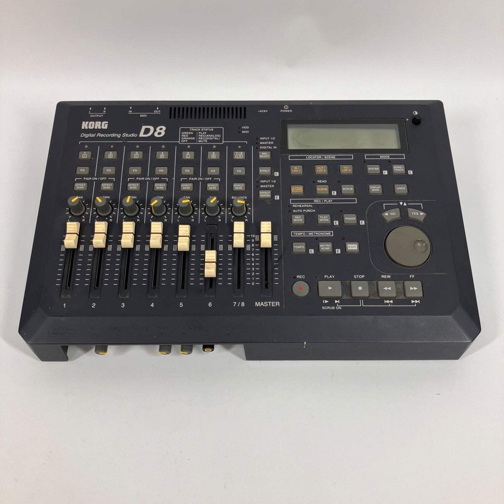 Broken Korg D8 Digital Recording Studio