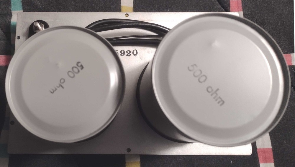 CLASSIC HEWLETT-PACKARD 500 OHM ATTENUATOR 350A