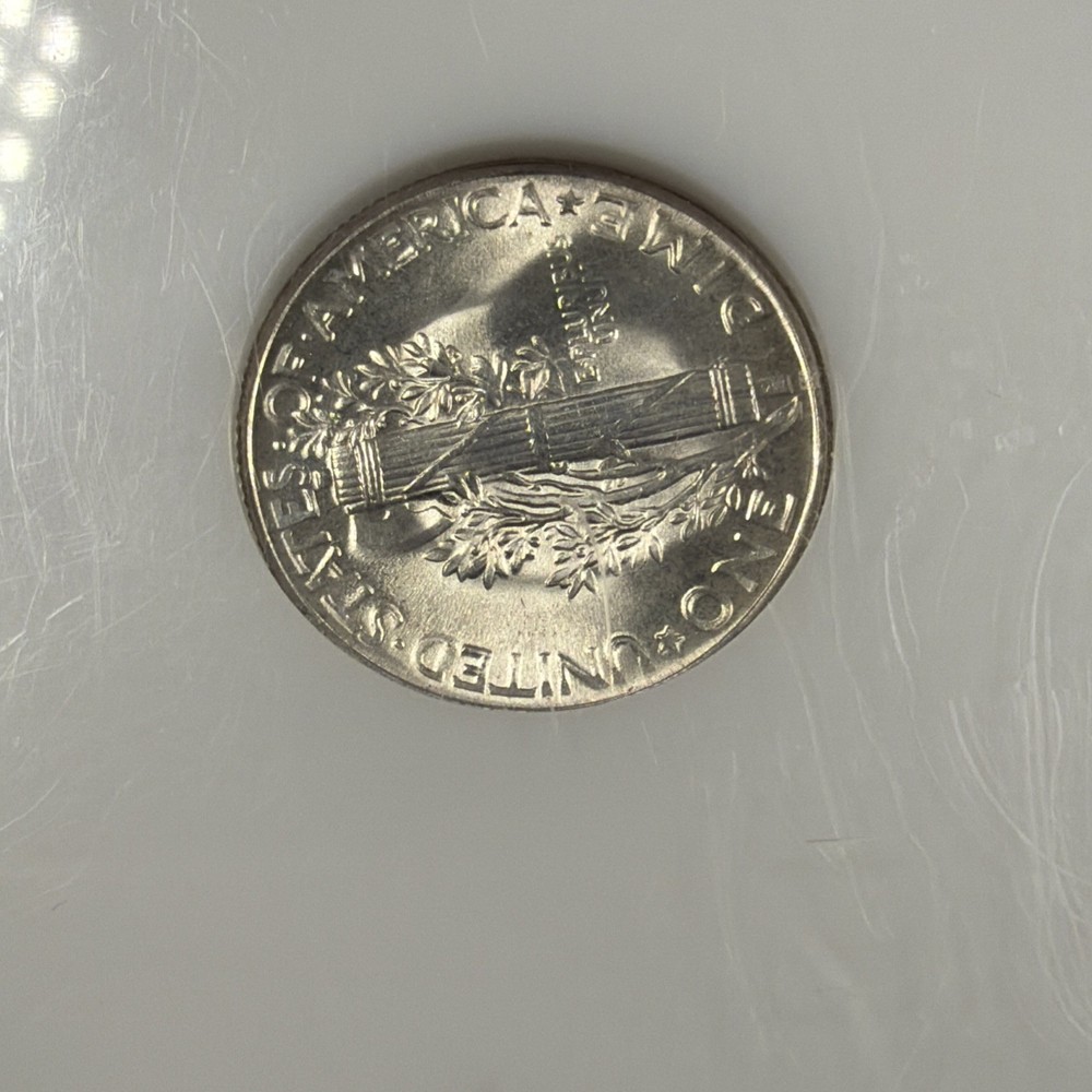 1945 Mercury Dime 10C NGC MS65