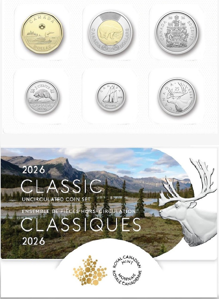 2026 Canada Proof Like Set Plus COA & Envelope