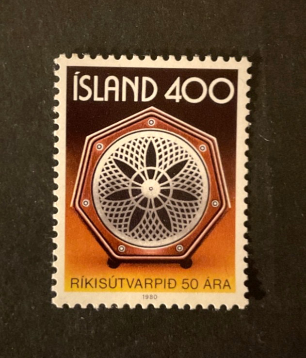Iceland Scott #537 never hinged