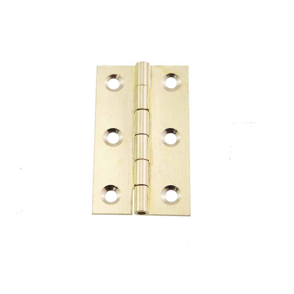 2PCS 2mm Thick Solid Brass Butt Hinge Round Corner Mortise Hinge Cabinet Door...