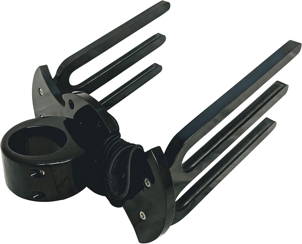 Wakeboard Rack, Black Aluminum Wakeboarding Tower Holder, Adjustable Angle Base
