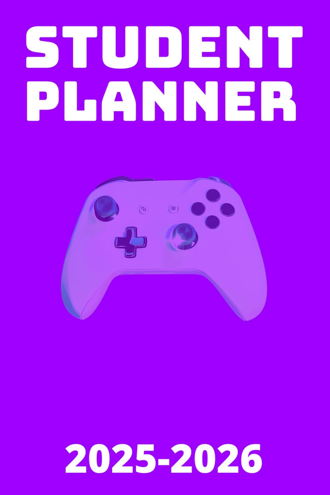 Student Planner 2025-2026: Weekly & Monthly with Homework & Grade Tracker | For