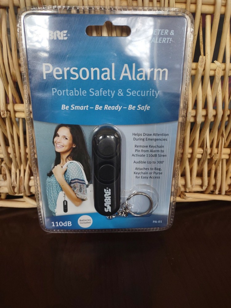Sabre Personal Alarm Portable Safety & Security