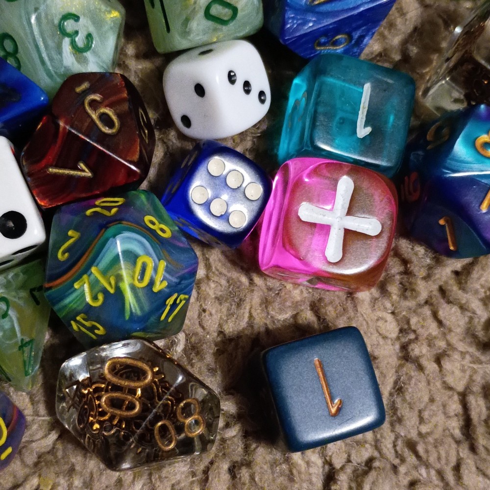 Mixed Dice Set for D&D/TTRPGs