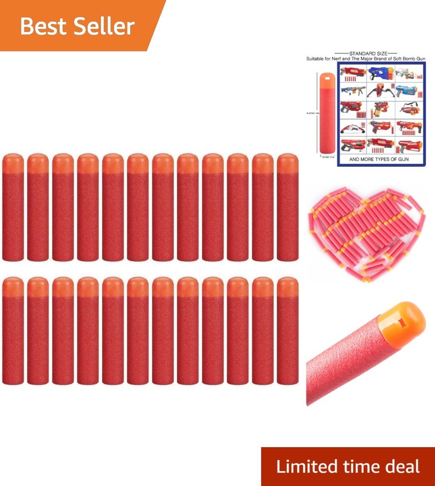 Compatible Mega Dart Refill Pack for N-Strike Mega Series - Quality Tested