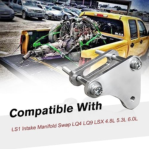 LS Truck Idler Pulley Relocation Bracket KIT Compatible with LS1 Intake
