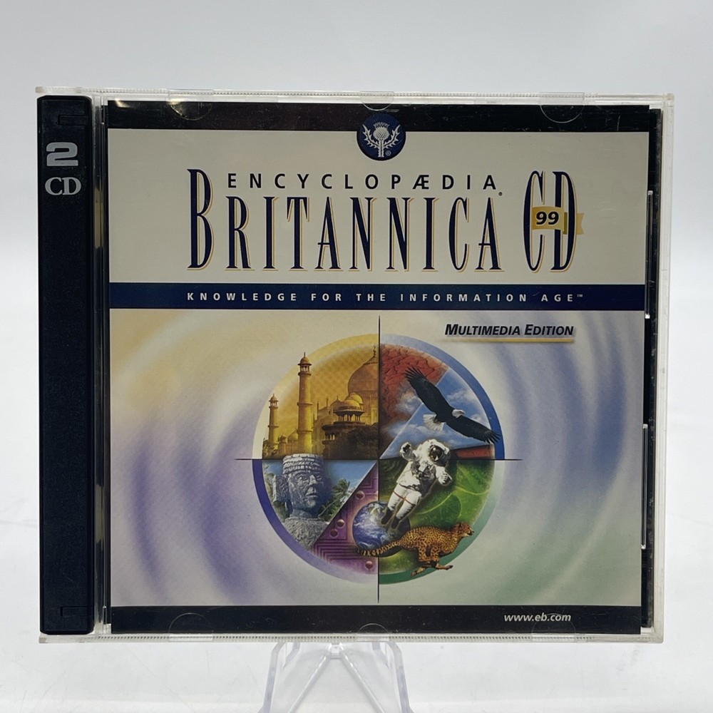 Encyclopaedia Britannica CD 99 PC CDROM Multimedia Edition
