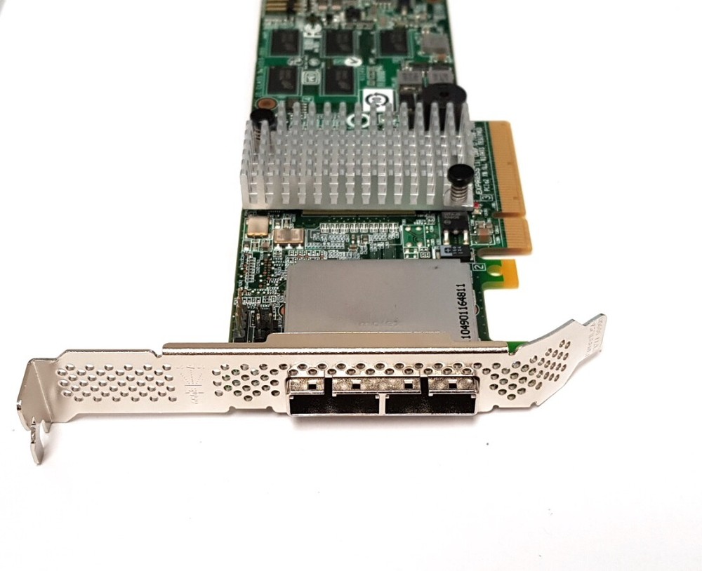 HP LSI Logic PCI-e Low Profile SAS RAID Controller L3-25152-56A 9280-8E