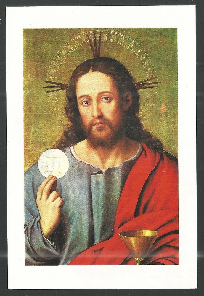 Holy card de Jesus santino image pieuses estampa