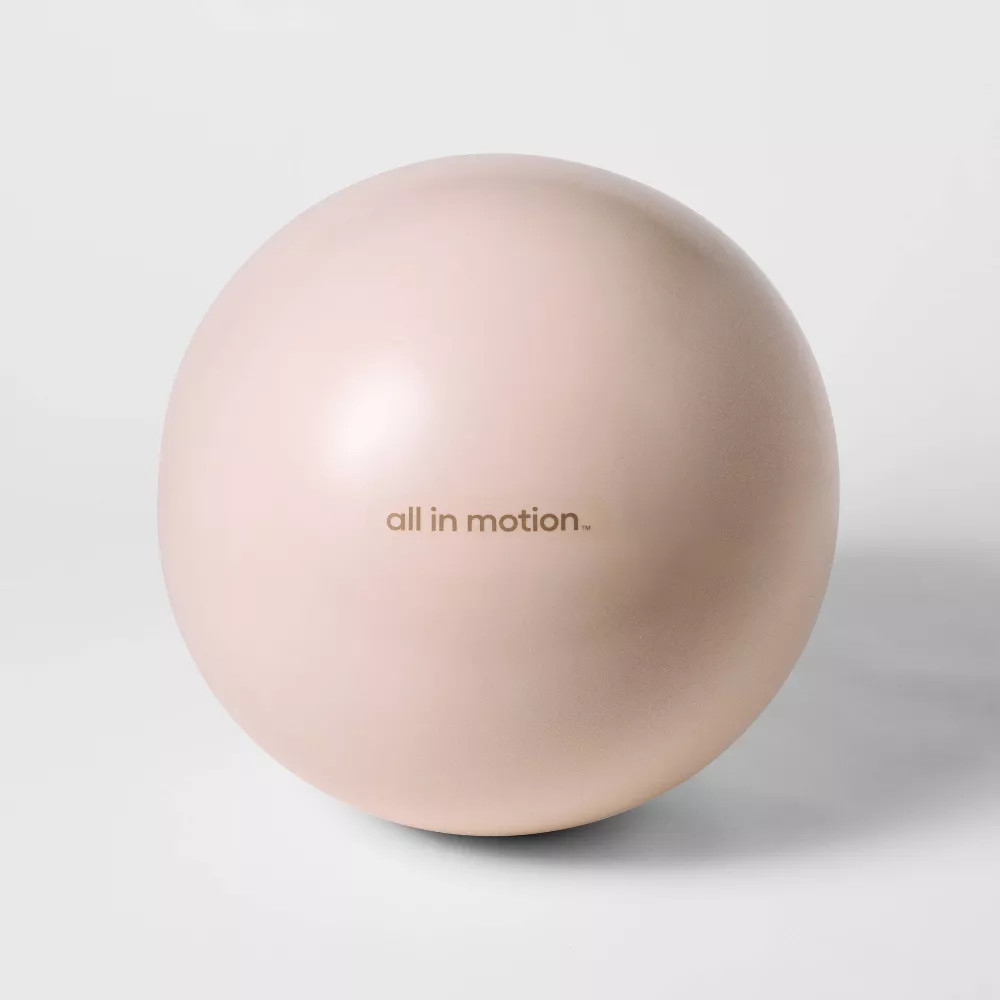 ALL IN MOTION WEIGHTED STABILITY EXERCISE BALL - CREAM