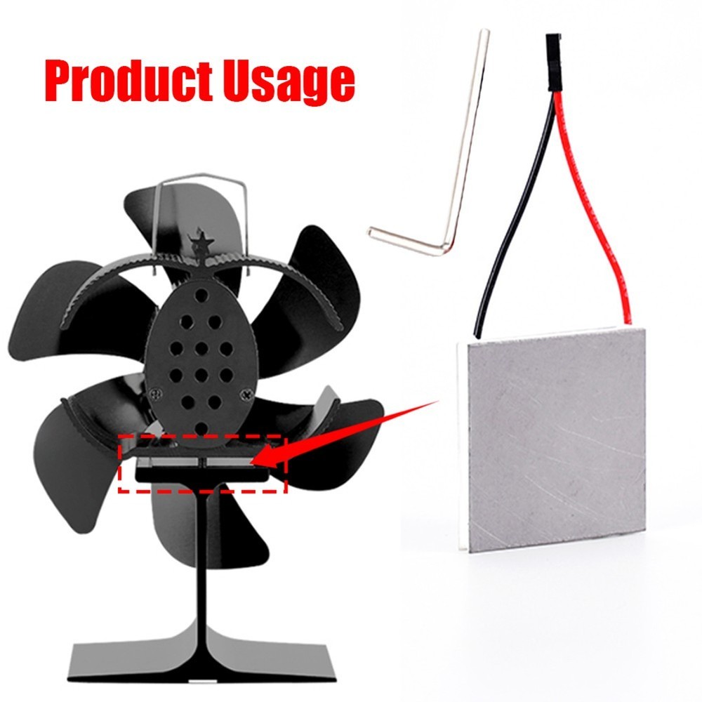 Fireplace Fan Replacement Motor Stable and Practical Performance 40x40mm Size