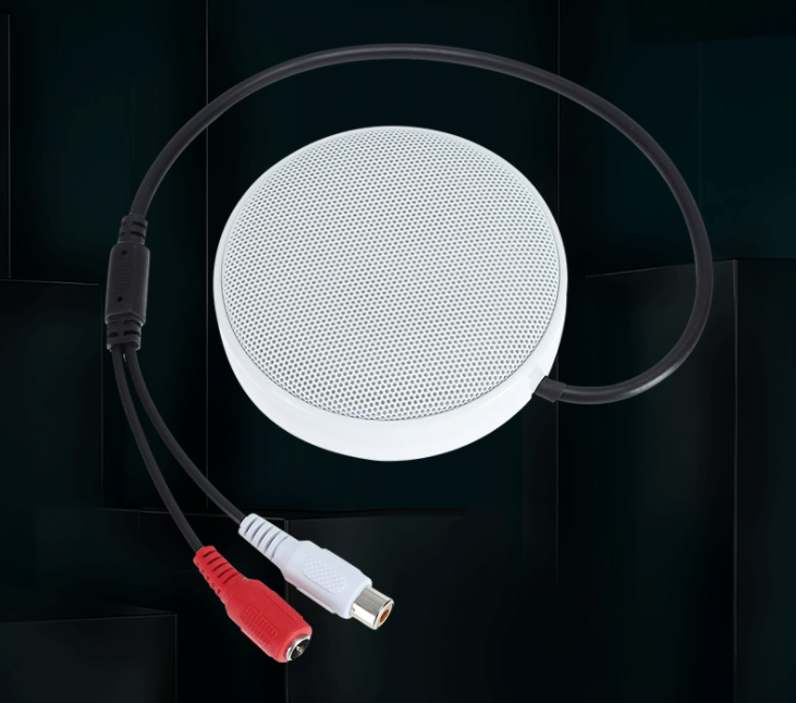 CCTV High Fidelity 70db Professional Microphone, Acoustic, 100m2 Coverage, 12V