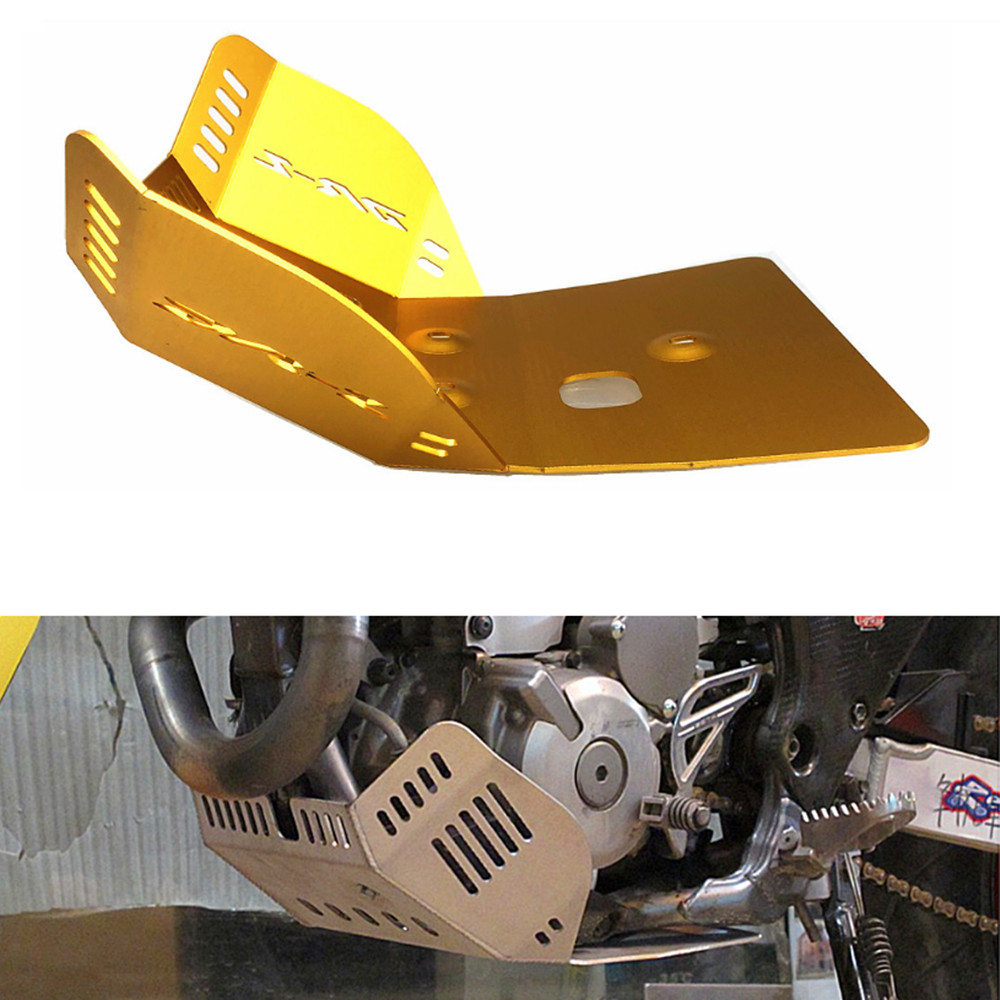 For SUZUKI DRZ 400SM/E/S 2005-2021 Gold Front Skid Plate Engine Guard Protector
