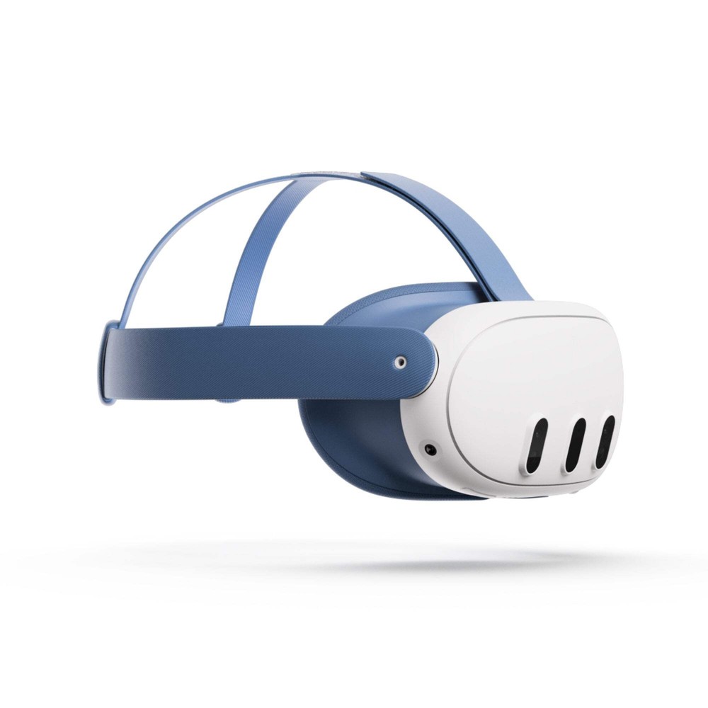 Meta Quest 3 Facial Interface & Head Strap (Elemental Blue)
