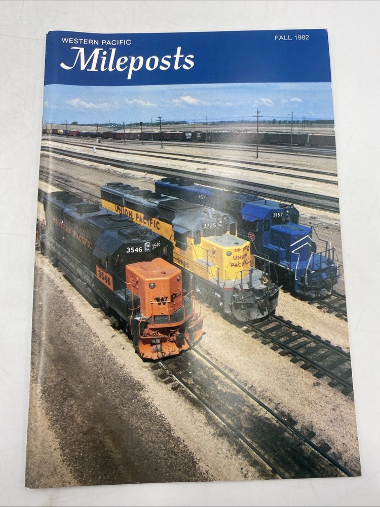 Western Pacific Mileposts Fall 1982