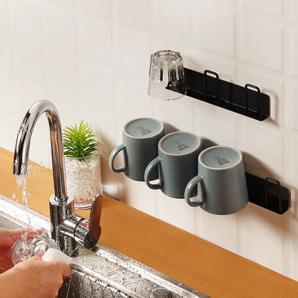 Upside-Down Cup Organizer Coffee Holder Wall Coffee Mug Holder Drying Rack