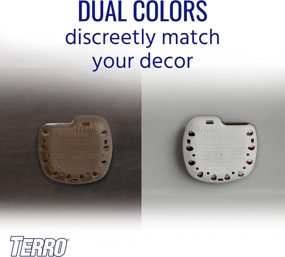 Terro Multi-Surface Liquid Ant Baits 4 Bait Stations Attracts & Kills All Ants