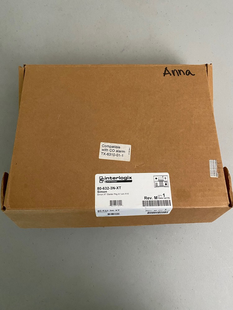 Interlogix 806323NXT Security Simon Untested As Is
