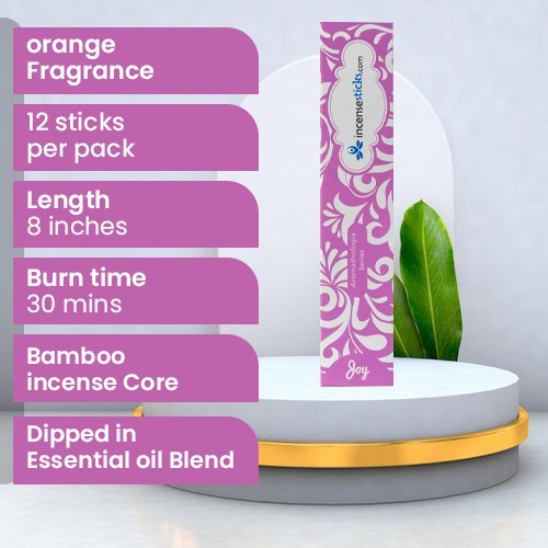 Joy Incense 8" 12 Sticks Packs: 2 Packs