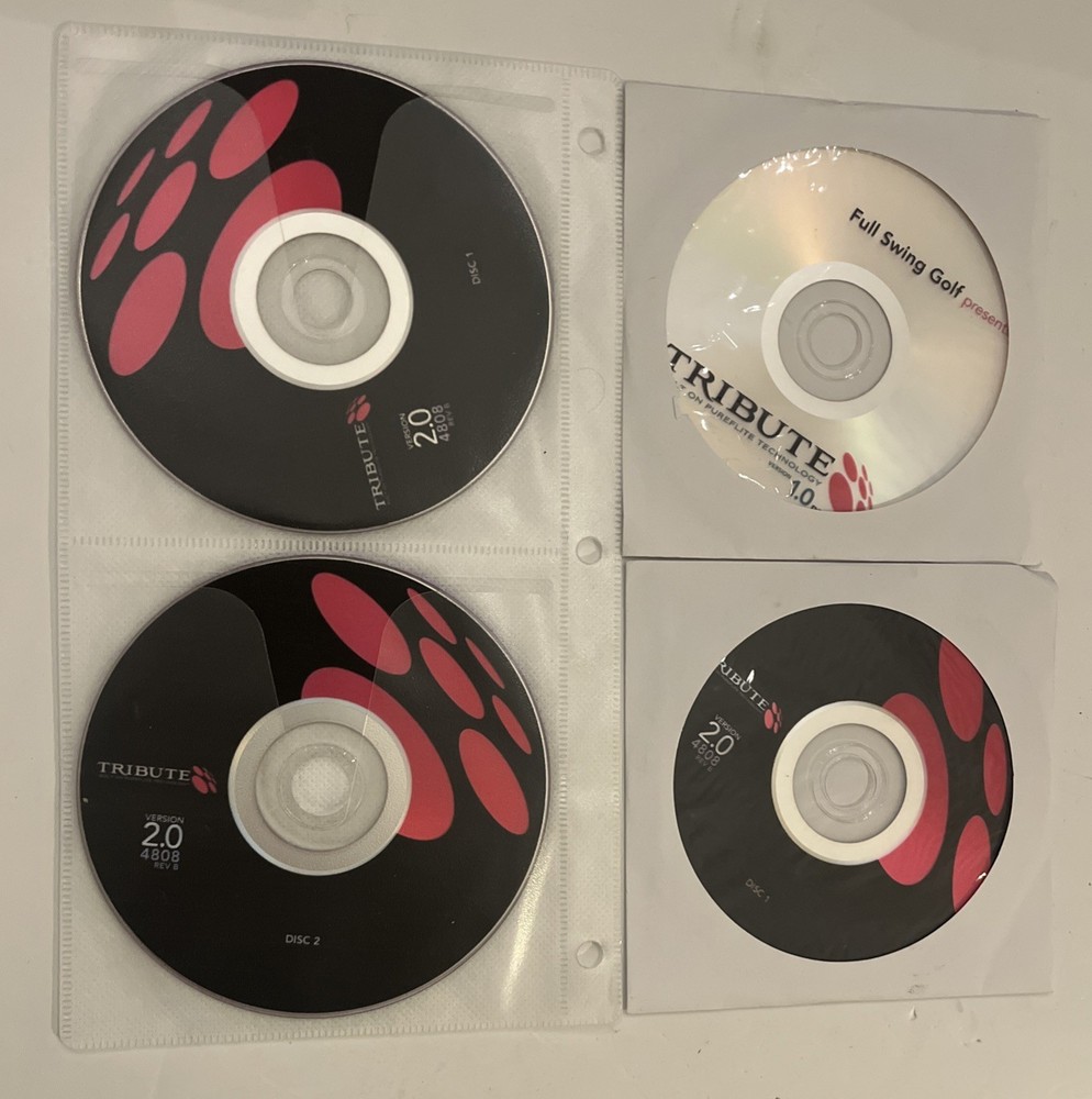 Full Swing Golf Simulator Tribute 2.0 4808 Software Operation Manual Kit